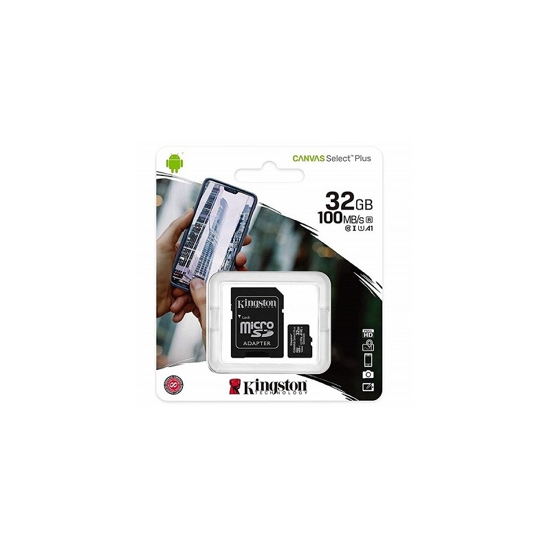 Memory card Micro-SD 32GB Kingston Canvas UHS-I