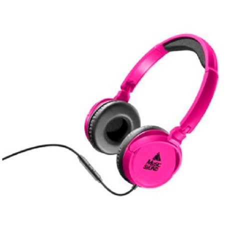 CUFFIE CON MICROFONO SOUND ROSA CELLULARLINE