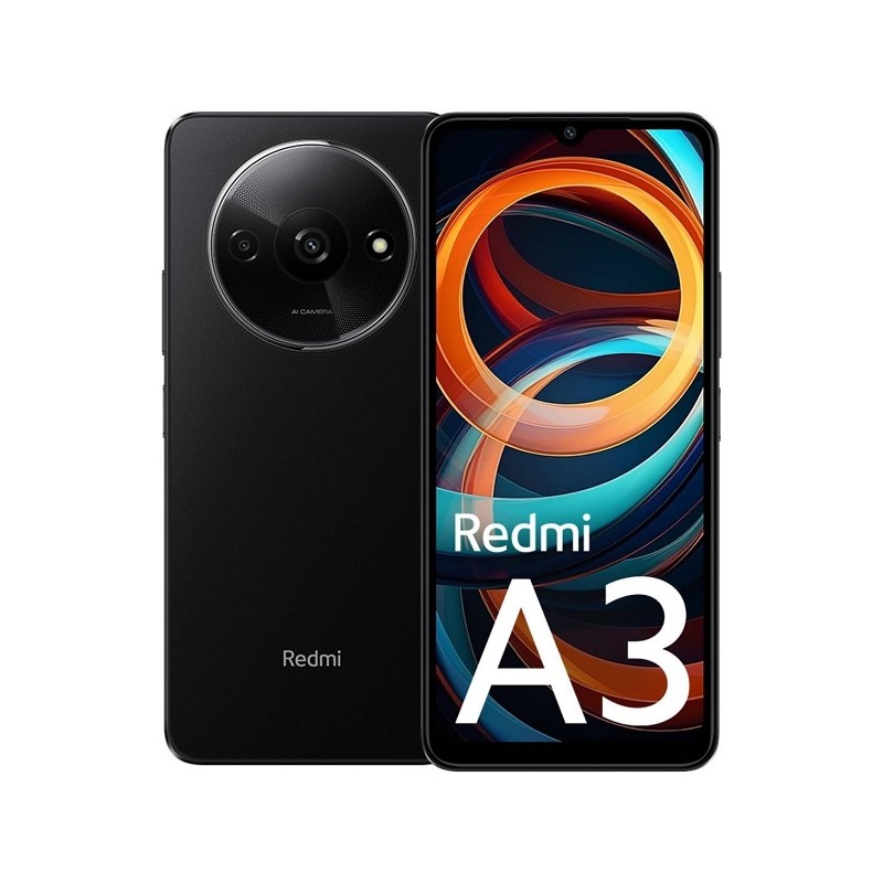 Xiaomi Redmi A3 4/128GB Duos Black Italia