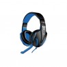 CUFFIE + MICROFONO 3.5MM GAMING TECHMADE TM-FL1-BLU