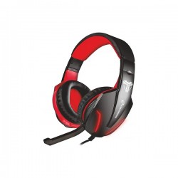 CUFFIE + MICROFONO 3.5MM GAMING TECHMADE TM-FL1-RED