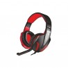 CUFFIE + MICROFONO 3.5MM GAMING TECHMADE TM-FL1-RED