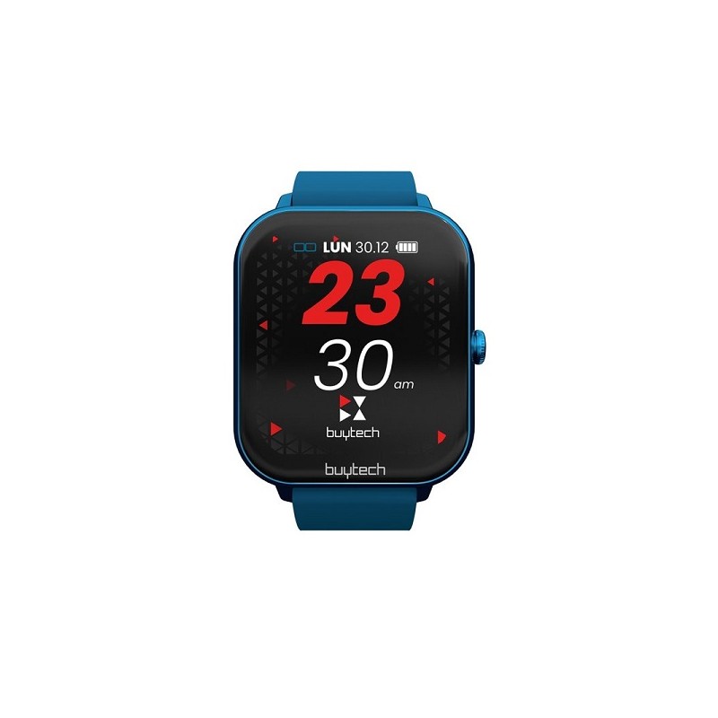 SMARTWATCH BUYTECH BY-ALFA-BL CASSA BLU CON CINTURINO SILICONE BLU