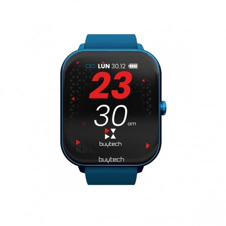 SMARTWATCH BUYTECH BY-ALFA-BL CASSA BLU CON CINTURINO SILICONE BLU