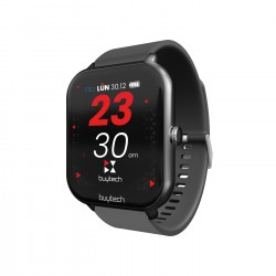 SMARTWATCH BUYTECH BY-ALFA-BK CASSA NERA CON CINTURINO SILICONE NERO