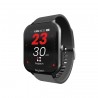 SMARTWATCH BUYTECH BY-ALFA-BK CASSA NERA CON CINTURINO SILICONE NERO