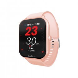 SMARTWATCH BUYTECH BY-ALFA-PK CASSA ROSA CON CINTURINO SILICONE ROSA