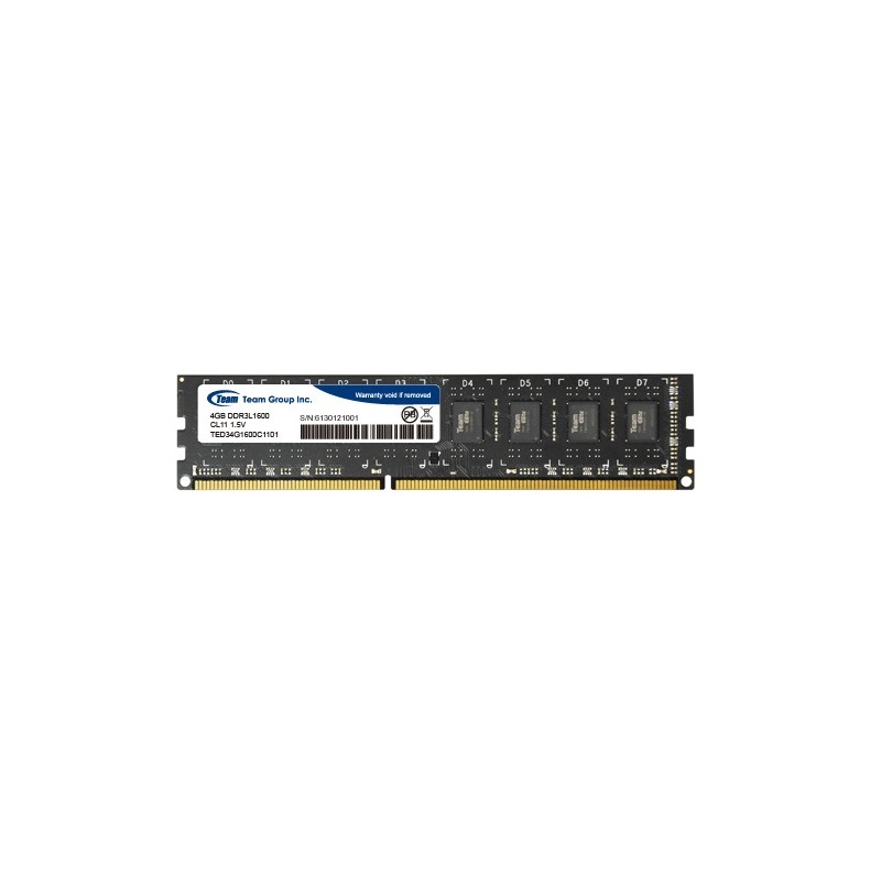 Memoria RAM DDR3 4GB DIMM TEAM GROUP 1600 Mhz CL11