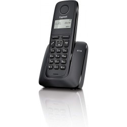 CORDLESS SIEMENS GIGASET A116 BLACK