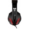 CUFFIE + MICROFONO 3.5MM GAMING TECHMADE TM-FL1-RED