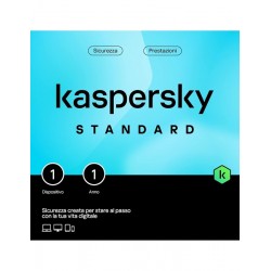 Kaspersky Standard Antivirus Protection Card (1 Dispositivo, 1 Anno, card fisica)