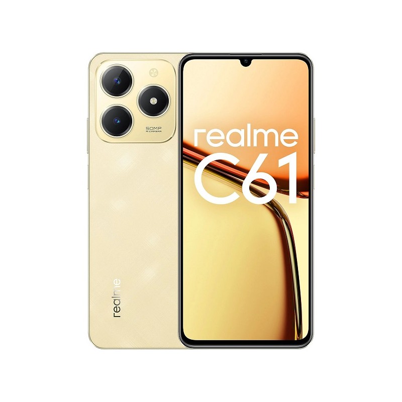 Realme C61 6/256GB Duos Sparkle Gold Italia