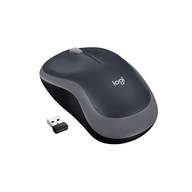 Mouse Ottico Wireless M185 Logitech 910-002235 Grey